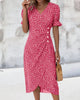 TINE | VESTIDO DE MANGA CORTA FLORAL