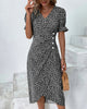 TINE | VESTIDO DE MANGA CORTA FLORAL