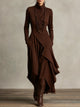 Malva | Vestido Maxi de Cuello Alto