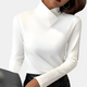 Stazia | Jersey de cuello alto elegante