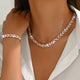 Sirena | Collar y Pulsera con Brillo Elegante