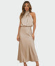 KANGANA | MAXI VESTIDO CUELLO HALTER