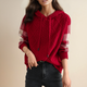 Emily | Sudadera con Capucha de Punto Cableado