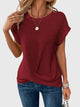Isa | Blusa Elegante con Cuello Redondo