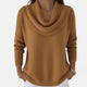 Elliza | Jersey con cuello drapeado