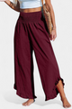 Justina | Pantalón Palazzo con Volantes y Talle Alto