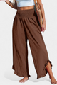 Justina | Pantalón Palazzo con Volantes y Talle Alto