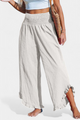 Justina | Pantalón Palazzo con Volantes y Talle Alto