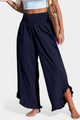 Justina | Pantalón Palazzo con Volantes y Talle Alto