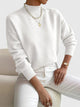 María | Jersey de cuello alto elegante y cálido